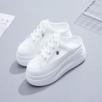 여성 VN37VP49 발편한 여름 메쉬 끈 운동화