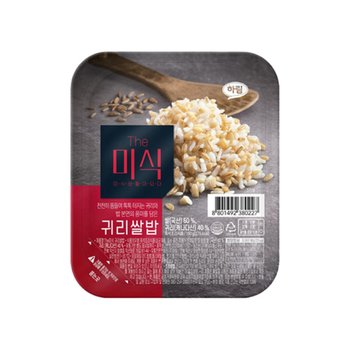 THE더미식 귀리쌀밥 즉석밥 180g x 7개