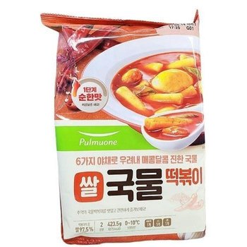 풀무원 쌀 국물 떡볶이 423.5g x 3개 87661