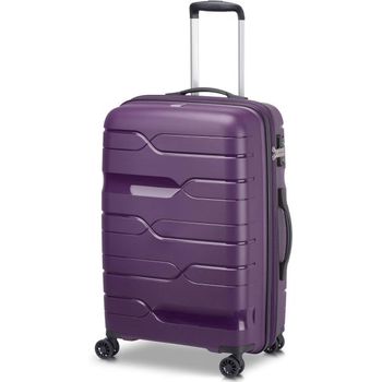 [해외] 영국 론카토 캐리어 Modo by Roncato MD1 Medium Expandable Trolley Purple Medio Hard Suitcas