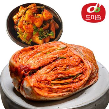 [도미솔] 박미희 포기김치 10kg+총각김치 2kg[35948128]