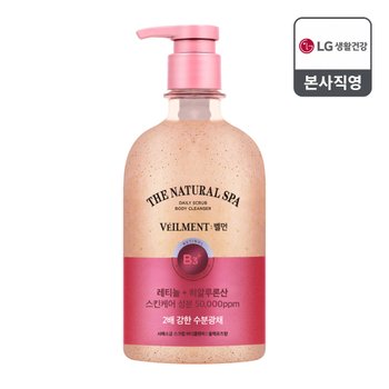 벨먼 스파 수분광채 바디워시 블랙로즈 600ml