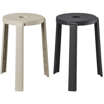 이케아 IBBARBO 이바르보 원형 스툴 45cm/원형의자/보조의자/화장대의자/간이의자/식탁의자