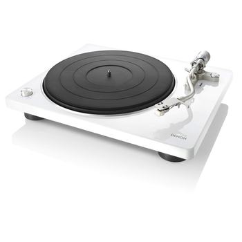 [해외] 데논 Denon DP-400 레코드 플레이어 화이트
