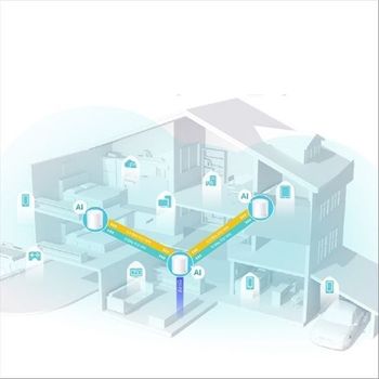 Deco X50 2팩 45 평 Wi-Fi 6 와이파이 유무선 공유기 티피링크 TP-LINK