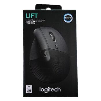 로지텍 리프트 버티컬 인체공학 사무용 무선 마우스 그래파이트 (S46508355)