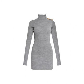 [해외] 우먼  드레스 위드 a 스탠드 업 칼라 FF0R8895 JL17-9AD 147327876