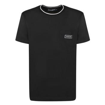 [해외] 27FW 돌체앤가바나 반팔 티셔츠 G8RA2Z G7Q2P N0000 Black