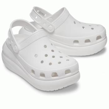 크록스 클래식 클로그 크러쉬 화이트 207521-100