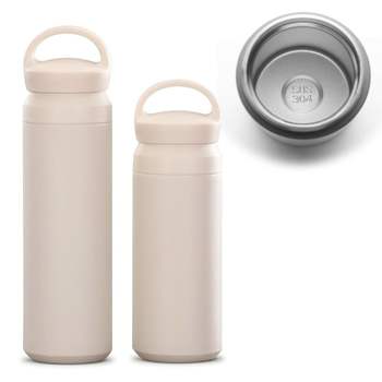 탐블러 350ml 500ml 스텐 텀블러 화이트 물샘방지 보온 보냉