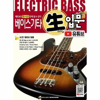 베이스 기타 쌩 입문(유튜브)쌩초보도한시간만에칠수있다