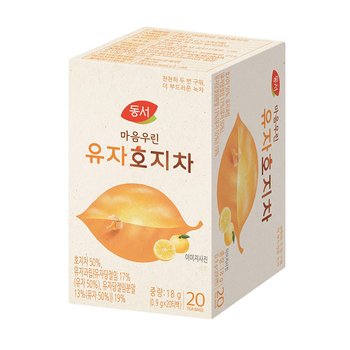 동서 마음우린 유자호지차 20T x 4개