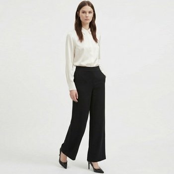 [샵앤] 국산 여성 사방스판 매직 일자 밴딩 슬랙스 팬츠 INT-WPT-21173