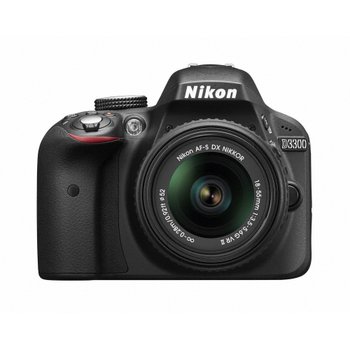 [해외] Nikon 디지털 SLR 카메라 D3300 18-55 VR II 렌즈 키트 블랙 D3300LKBK