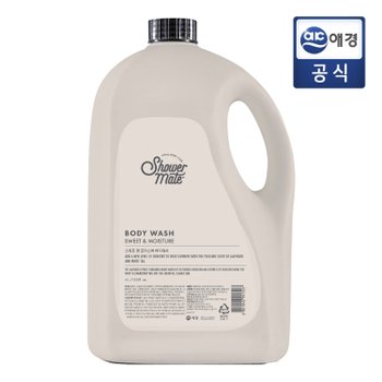 샤워메이트 스위트앤모이스춰 4L 바디워시 (펌프 미포함)