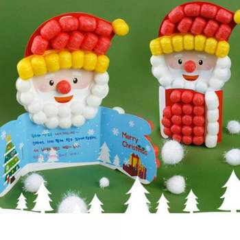 (PL) 플레이콘 사랑담은 산타카드(5인용) 옥수수깡 놀이콘 퍼니콘 물부치 물로붙이는콘