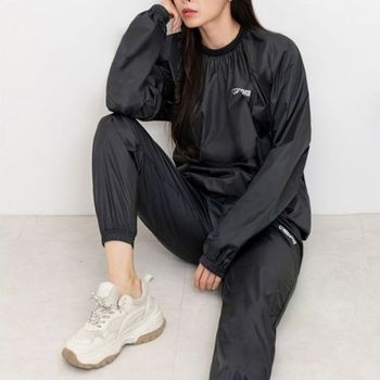 여자땀복세트 VARO9485 상하의 헬스 홈트 땀복 세트 여성땀복세