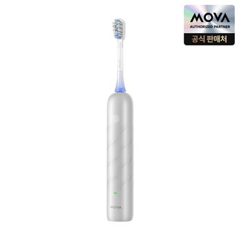 모바 Fresh Pro 스마트 전동칫솔 실버 IoT 앱연동 AI압력조절 플라그 제거