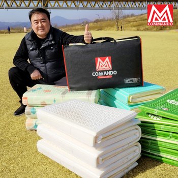 국내최초 코만도 프리미엄 15T 고밀도 대형 캠핑매트 돗자리 텐트 이너매트 발포매트