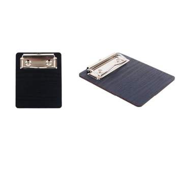 클립보드 RE86IE12 200/갈색 영수증받침 영수증보관 꽂이