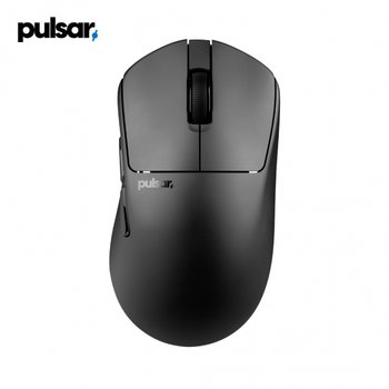 Pulsar X3 CrazyLight 미디움 무선 게이밍 마우스(Jet Black)-RHD