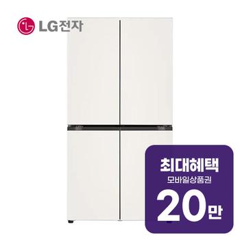 LG 디오스 오브제컬렉션 매직스페이스 냉장고 870L T873MEE111 렌탈 60개월 월 72100원
