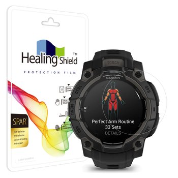 가민 인스팅트3 아몰레드 45mm 슈페리어 AR 고화질 액정보호필름 2매