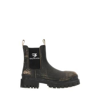 [해외] 26SS 발렌시아가 부츠 854082WB228 1919 BLK BEIGE WHITE LOGO
