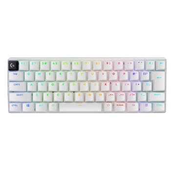 [해외] 로지쿨 G PRO X 60 LIGHTSPEED 무선 미니 게이밍 키보드 G-PKB-60-001LNWH 리니