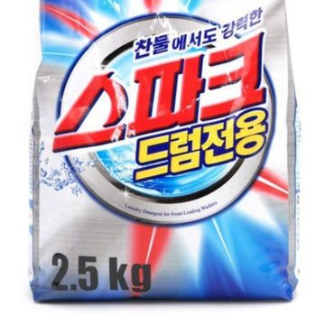 드럼전용 S3B5U6V3 가루세제 2.5Kg 빨래 세탁기세제