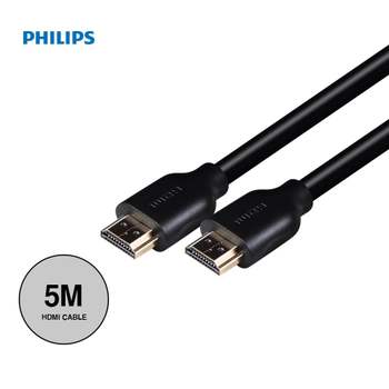 필립스 HDMI케이블 5M 4K UHD지원 골드 V2.0 프리미엄 모니터케이블 영상케이블 TV케이블