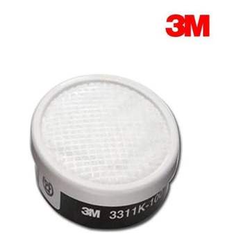 3M 방독정화통 3311K-100(3200전용 방독필터) (1봉/10EA)