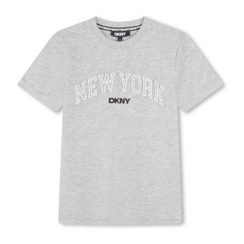 [해외] [해외배송] 디케엔와이 주니어 반팔티셔츠 D60196 A32 GRIGIO BEIGE