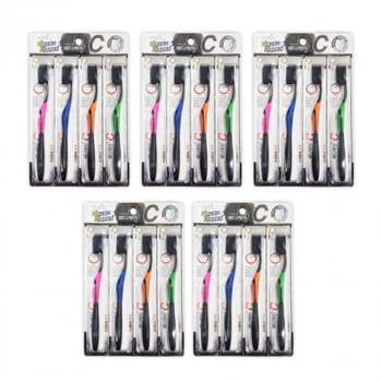 숯 나노 미세모 칫솔 슬림 이중모 칫솔