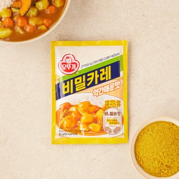 비밀카레 약간매운맛 100G