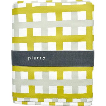 [해외] 현대백화 piatto 레저 시트 YELLOW 믹스 체크 L A682YE