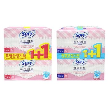 IS NLBM0609 쏘피 바디피트 볼록맞춤 중형 대형 1플러스1