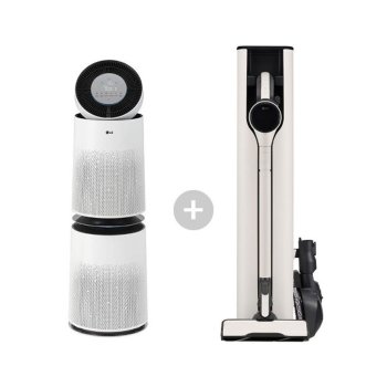 LG 공기청정기 + 청소기 세트 AS305DWWA+AX958BWE
