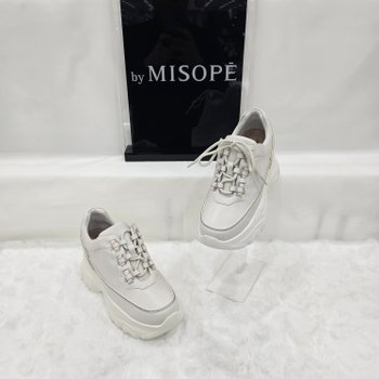 By미소페 여성 보석 포인트 키높이 스니커즈 112HH430HS009 WHITE 1_JJ