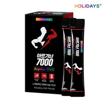 홀리데이즈 흡수가 빠른 초고함량 아르기닌7000 20g x 15포