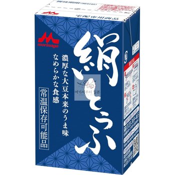 [해외] 일본 모리나가 부드러운 실큰 두부 250g 12개입 상온 보관 일본두부