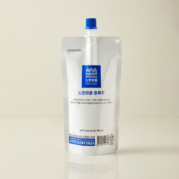 느린마을 증류주 파우치 16.9도 180ml