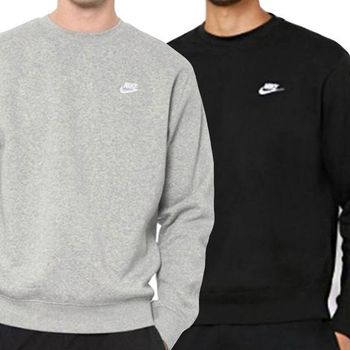 {매장정품} NIKE 맨투맨 남녀공용 프렌치테리 긴팔티 NSW 클럽 스우시 크루 티셔츠 BV2666 95858