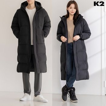 K2 케이투 GMW25591 남녀공용 동계용 롱 패딩 다운 ON_벤치파카 -JS LE1220141873