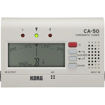[해외] 영국 코르그 키보드 Korg - CA-50 Chromatic Hand-Held Pocket Tuner White 1729919