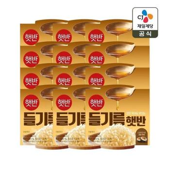 햇반 들기름햇반 200g x12개 (S51747904)