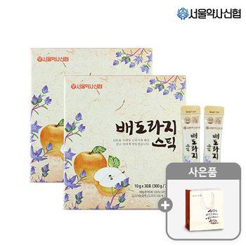 국내산 배도라지 스틱 30포 2세트 (쇼핑백 포함)
