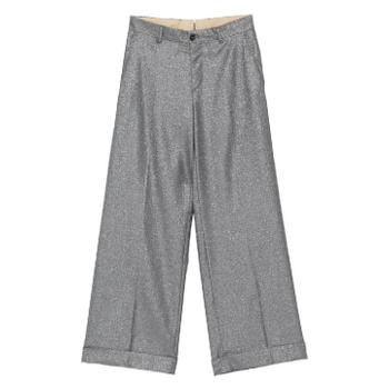 25 FW LUIGI BIANCHI MANTOVA 글리터 장식 테일러드 팬츠 545588110 TP444732172