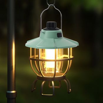 그린 텐트랜턴 LED L2 휴대용 해피무드 낚시 캠핑랜