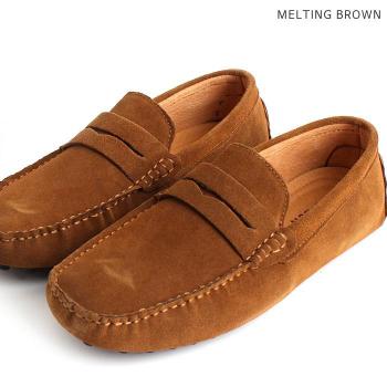 [멜팅브라운] 남자가을신발 스웨이드구두 남자로퍼 가을로퍼 W88 (S3010043)